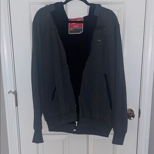 Men's Gray Hoodie Sweater